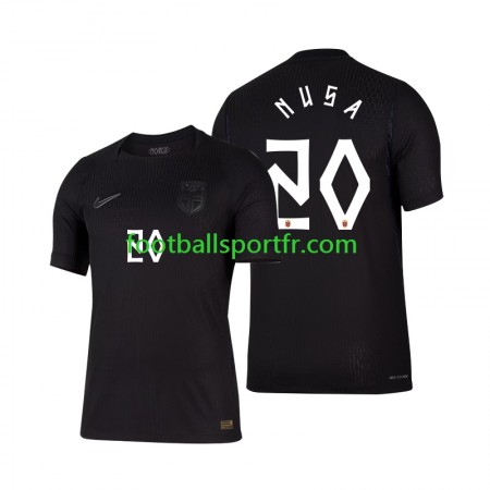Tenue Norvège Antonio Nusa 20 Exterieur World Cup 2026 Maillot de Foot